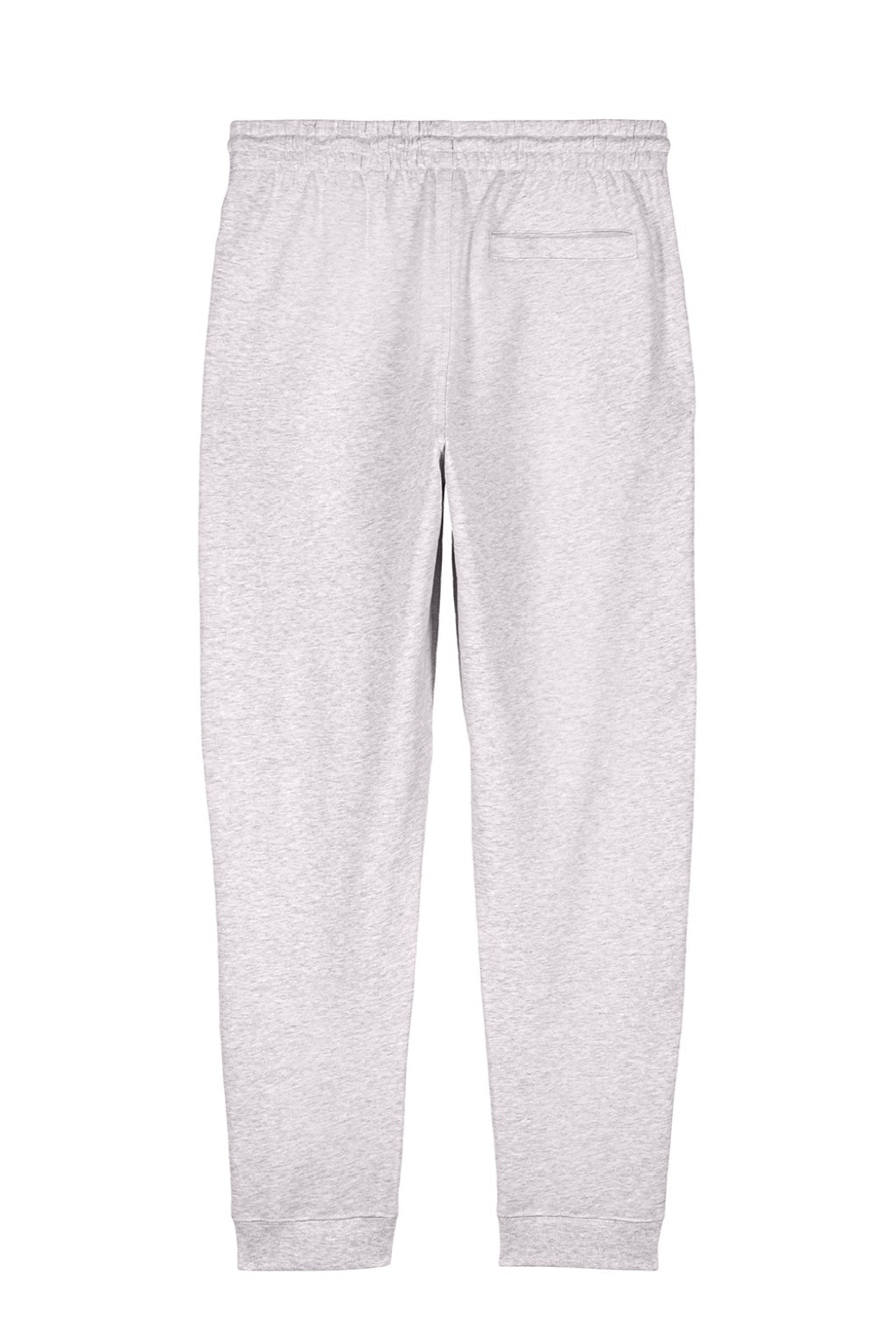 Stanley Stella SXU006 Mens Flyer Jogger Sweatpants w/ Pockets Heather Cool Grey Flat Back