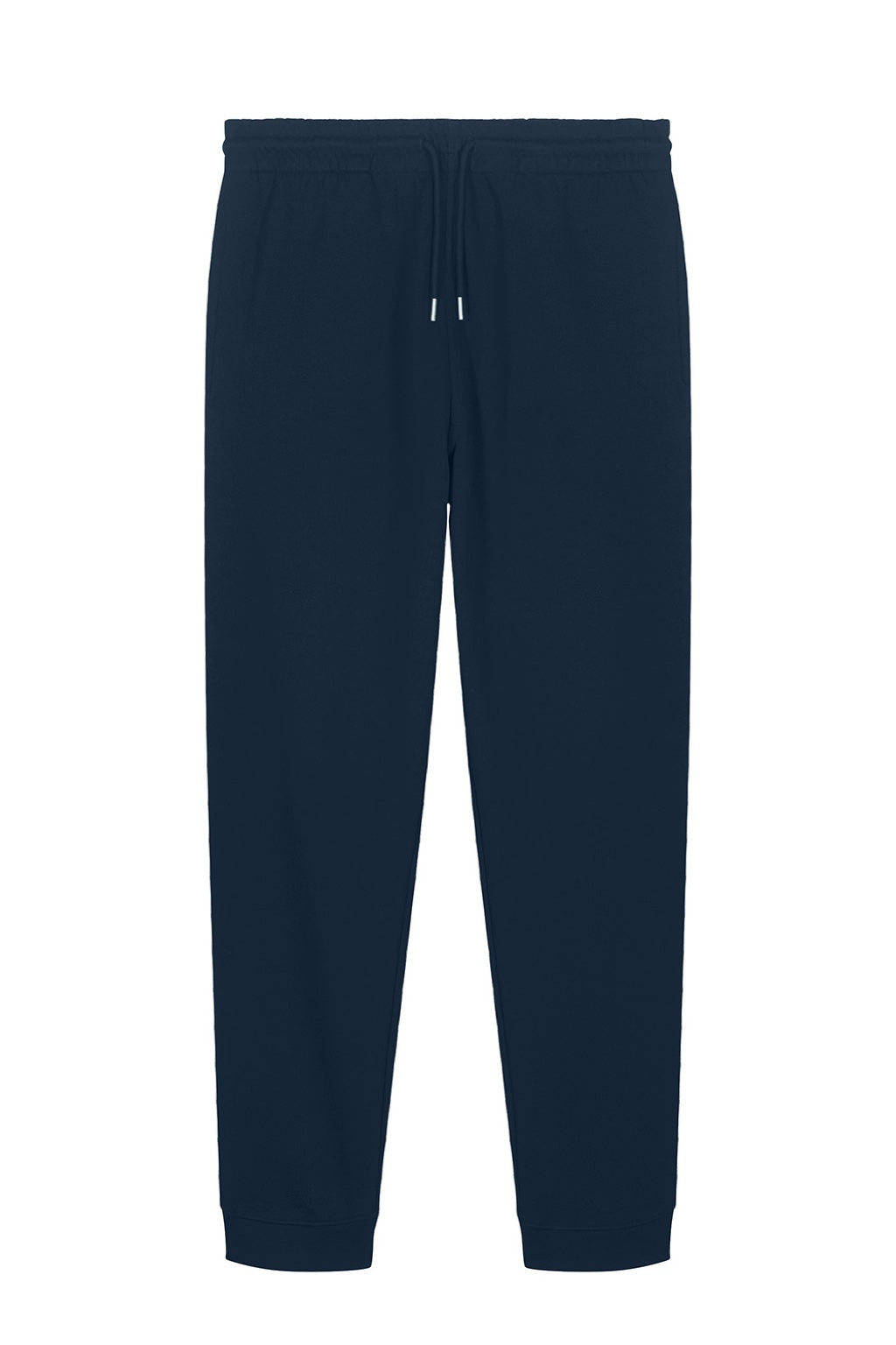 Stanley Stella SXU006 Mens Flyer Jogger Sweatpants w/ Pockets French Navy Blue Flat Front