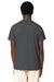 Stanley Stella SXU007 Mens Crafter Short Sleeve Crewneck T-Shirt Anthracite Grey Model Back