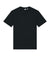 Stanley Stella SXU007 Mens Crafter Short Sleeve Crewneck T-Shirt Black Flat Front