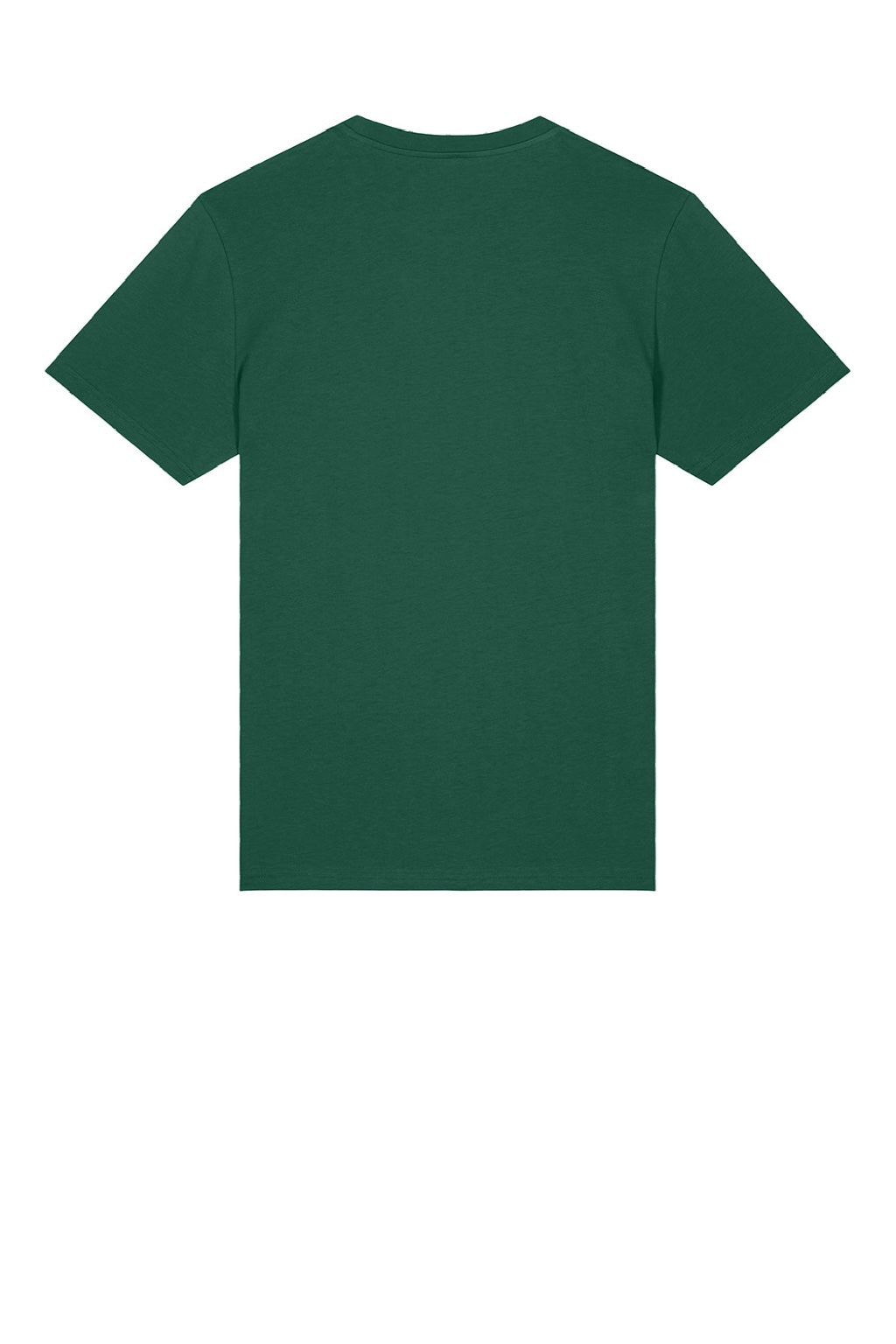 Stanley Stella SXU007 Mens Crafter Short Sleeve Crewneck T-Shirt Bottle Green Flat Back