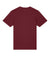 Stanley Stella SXU007 Mens Crafter Short Sleeve Crewneck T-Shirt Burgundy Flat Back