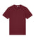 Stanley Stella SXU007 Mens Crafter Short Sleeve Crewneck T-Shirt Burgundy Flat Front