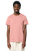 Stanley Stella SXU007 Mens Crafter Short Sleeve Crewneck T-Shirt Canyon Pink Model Front