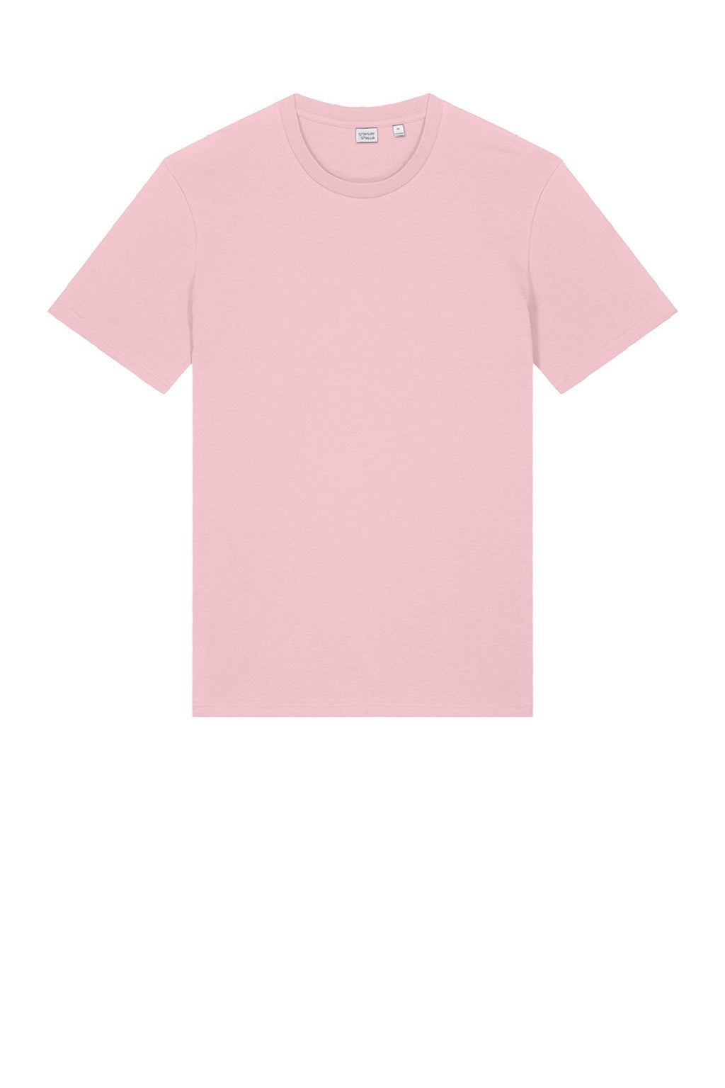 Stanley Stella SXU007 Mens Crafter Short Sleeve Crewneck T-Shirt Cotton Pink Flat Front