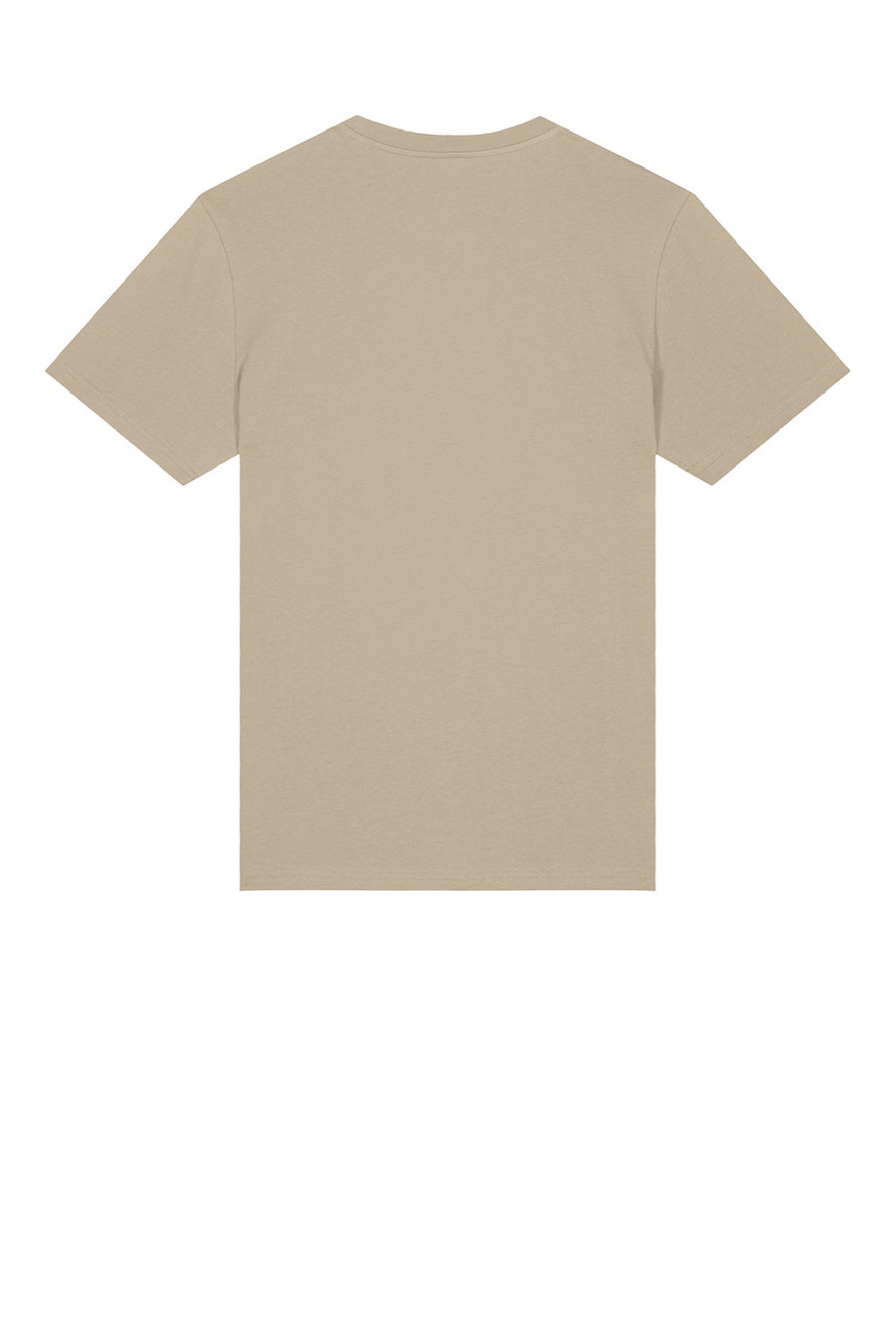 Stanley Stella SXU007 Mens Crafter Short Sleeve Crewneck T-Shirt Desert Dust Brown Flat Back