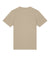 Stanley Stella SXU007 Mens Crafter Short Sleeve Crewneck T-Shirt Desert Dust Brown Flat Back