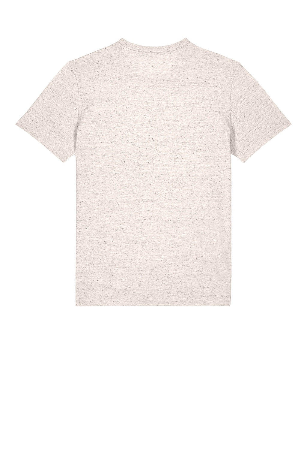 Stanley Stella SXU007 Mens Crafter Short Sleeve Crewneck T-Shirt Heather Eco Flat Back