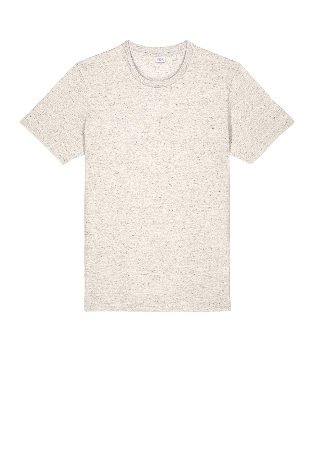 Stanley Stella SXU007 Mens Crafter Short Sleeve Crewneck T-Shirt Heather Eco Flat Front