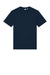 Stanley Stella SXU007 Mens Crafter Short Sleeve Crewneck T-Shirt French Navy Blue Flat Front