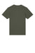 Stanley Stella SXU007 Mens Crafter Short Sleeve Crewneck T-Shirt Khaki Green Flat Back