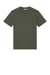 Stanley Stella SXU007 Mens Crafter Short Sleeve Crewneck T-Shirt Khaki Green Flat Front