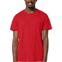 Stanley Stella Mens Crafter Short Sleeve Crewneck T-Shirt - Red