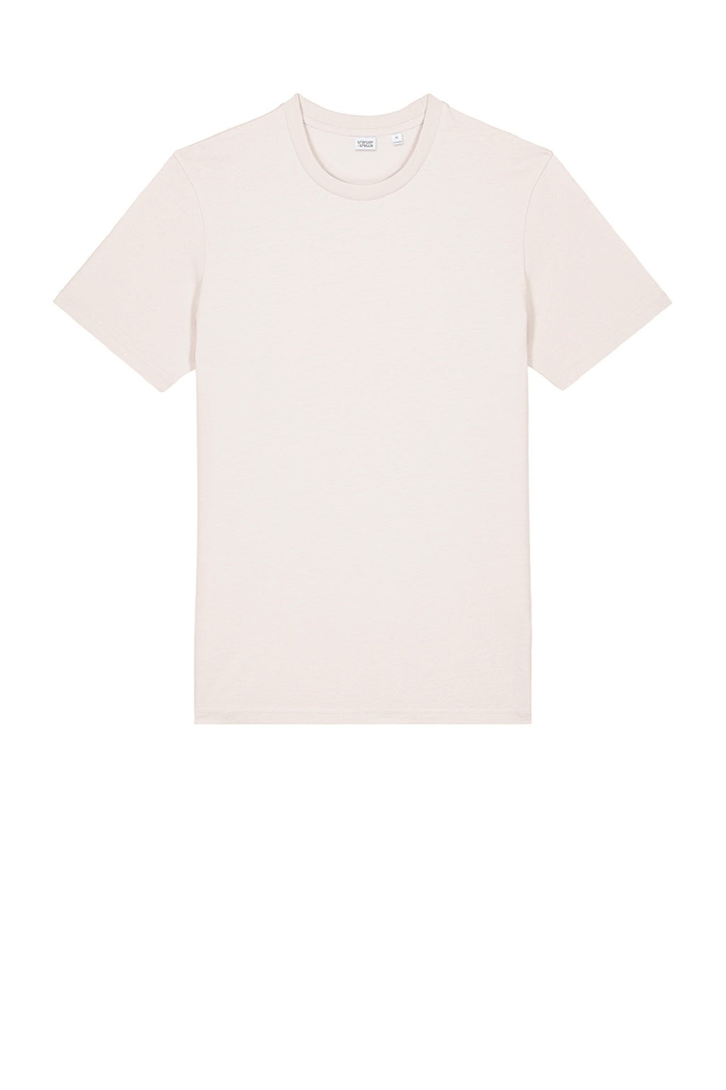 Stanley Stella SXU007 Mens Crafter Short Sleeve Crewneck T-Shirt Vintage White Flat Front