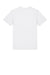 Stanley Stella SXU007 Mens Crafter Short Sleeve Crewneck T-Shirt White Flat Back