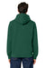 Stanley Stella SXU009 Mens Drummer 2.0 Hooded Sweatshirt Hoodie w/ Pouch Pocket Bottle Green Model Back