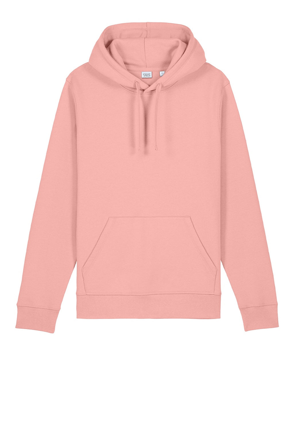 Stanley Stella SXU009 Mens Drummer 2.0 Hooded Sweatshirt Hoodie w/ Pouch Pocket Canyon Pink Flat Front