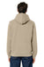 Stanley Stella SXU009 Mens Drummer 2.0 Hooded Sweatshirt Hoodie w/ Pouch Pocket Desert Dust Brown Model Back