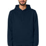 Stanley Stella Mens Drummer 2.0 Hooded Sweatshirt Hoodie w/ Pouch Pocket - French Navy Blue