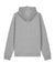 Stanley Stella SXU009 Mens Drummer 2.0 Hooded Sweatshirt Hoodie w/ Pouch Pocket Heather Grey Flat Back