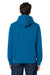 Stanley Stella SXU009 Mens Drummer 2.0 Hooded Sweatshirt Hoodie w/ Pouch Pocket Royal Blue Model Back