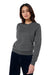 Stanley Stella SXU010 Mens Roller Crewneck Sweatshirt Anthracite Grey Model Front