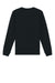 Stanley Stella SXU010 Mens Roller Crewneck Sweatshirt Black Flat Back