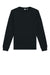Stanley Stella SXU010 Mens Roller Crewneck Sweatshirt Black Flat Front