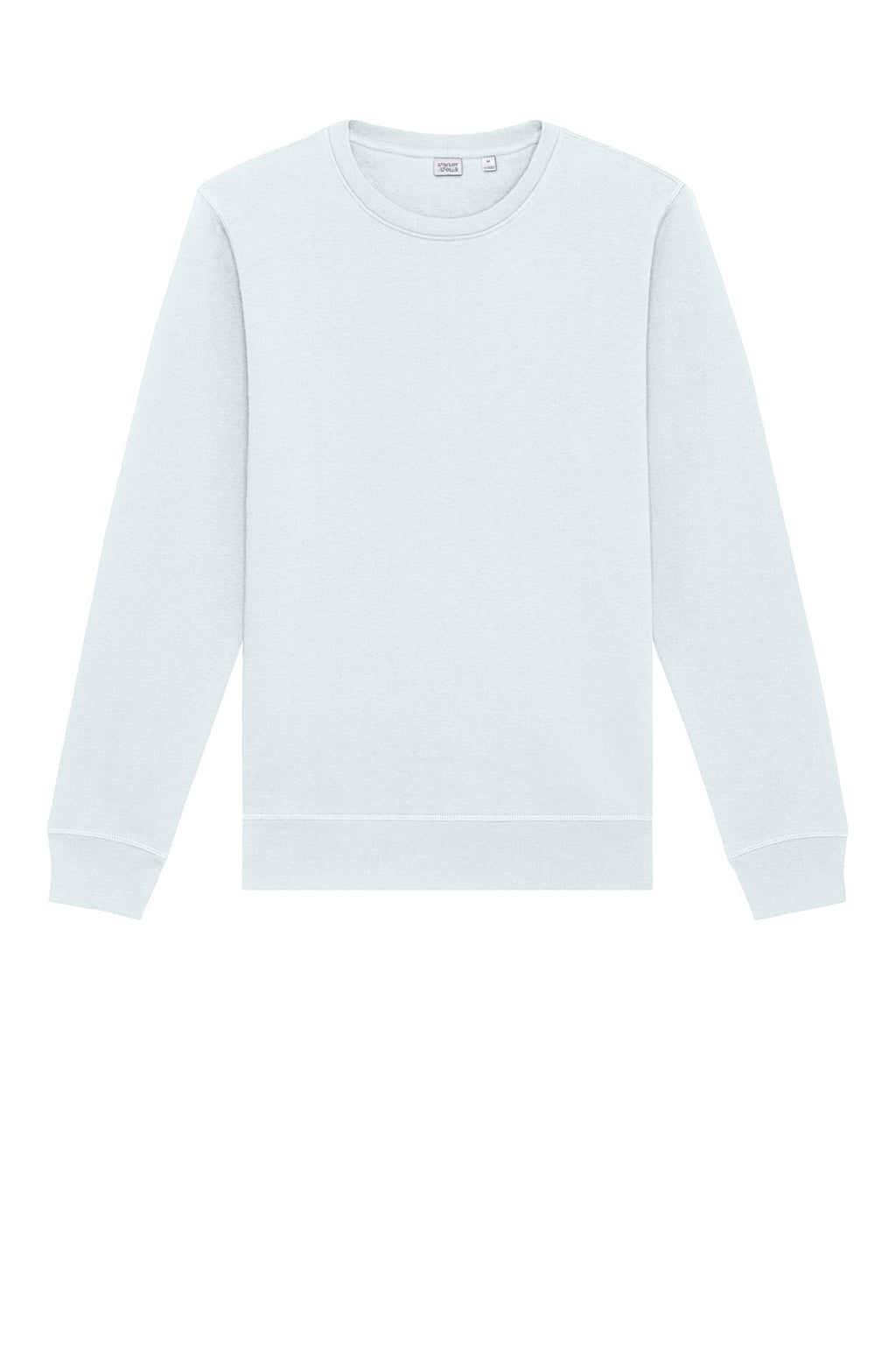 Stanley Stella SXU010 Mens Roller Crewneck Sweatshirt Ice Blue Flat Front