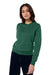 Stanley Stella SXU010 Mens Roller Crewneck Sweatshirt Bottle Green Model Front