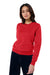 Stanley Stella SXU010 Mens Roller Crewneck Sweatshirt Red Model Front