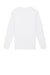 Stanley Stella SXU010 Mens Roller Crewneck Sweatshirt White Flat Back