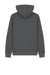 Stanley Stella SXU011 Mens Mixer Full Zip Hooded Sweatshirt Hoodie w/ Pockets Anthracite Grey Flat Back