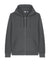 Stanley Stella SXU011 Mens Mixer Full Zip Hooded Sweatshirt Hoodie w/ Pockets Anthracite Grey Flat Front