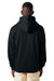 Stanley Stella SXU011 Mens Mixer Full Zip Hooded Sweatshirt Hoodie w/ Pockets Black Model Back