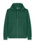 Stanley Stella SXU011 Mens Mixer Full Zip Hooded Sweatshirt Hoodie w/ Pockets Bottle Green Flat Front