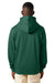 Stanley Stella SXU011 Mens Mixer Full Zip Hooded Sweatshirt Hoodie w/ Pockets Bottle Green Model Back