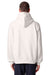 Stanley Stella SXU011 Mens Mixer Full Zip Hooded Sweatshirt Hoodie w/ Pockets Vintage White Model Back