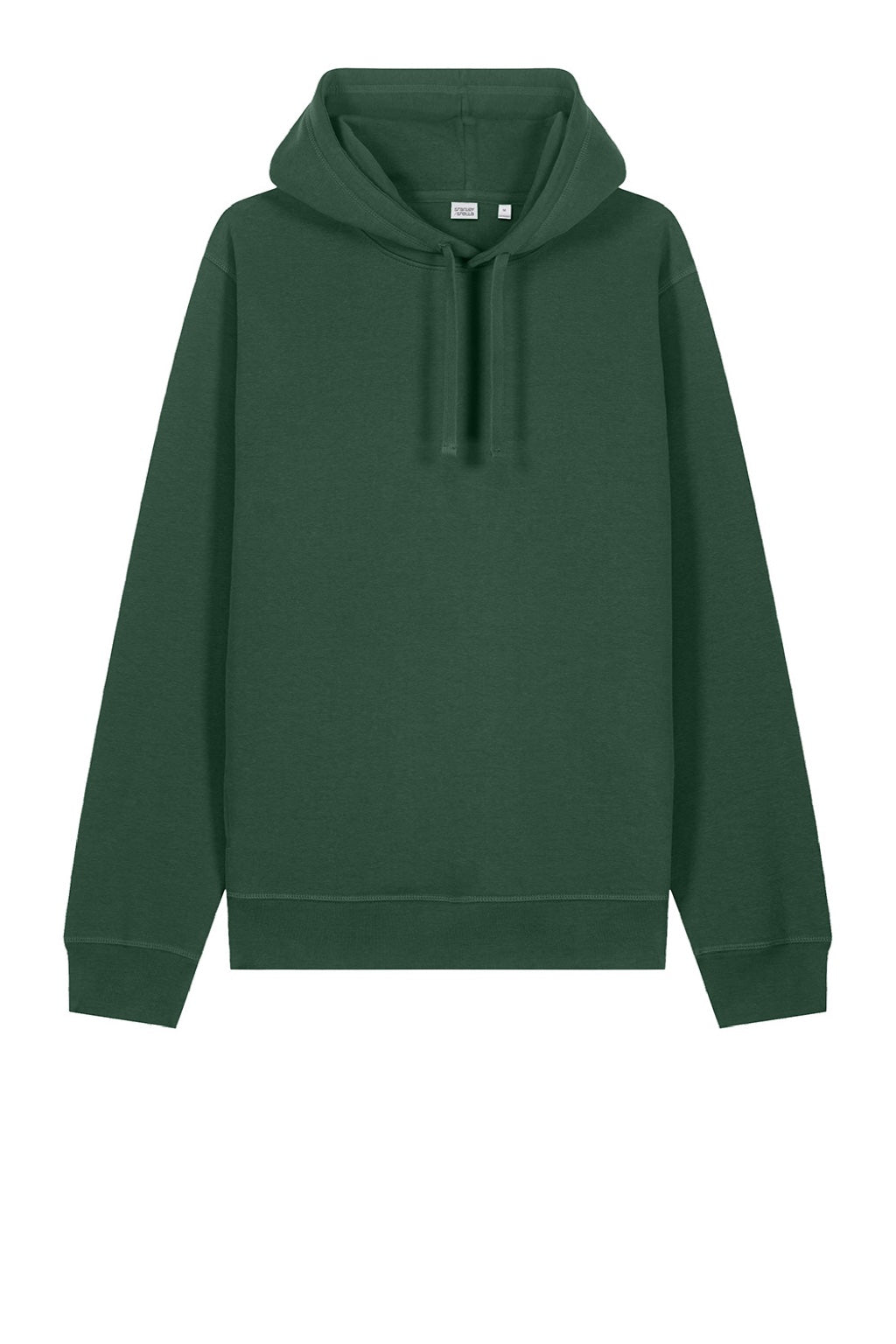 Stanley Stella SXU012 Mens Sounder Hooded Sweatshirt Hoodie w/ Pouch Pocket Bottle Green Flat Front