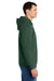 Stanley Stella SXU012 Mens Sounder Hooded Sweatshirt Hoodie w/ Pouch Pocket Bottle Green Model Side