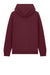 Stanley Stella SXU012 Mens Sounder Hooded Sweatshirt Hoodie w/ Pouch Pocket Burgundy Flat Back