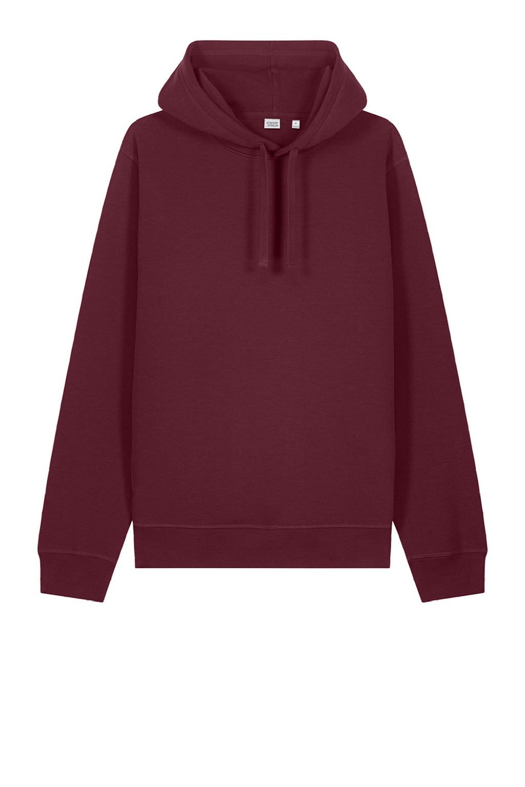 Stanley Stella SXU012 Mens Sounder Hooded Sweatshirt Hoodie w/ Pouch Pocket Burgundy Flat Front