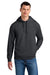 Stanley Stella SXU012 Mens Sounder Hooded Sweatshirt Hoodie w/ Pouch Pocket Heather Dark Grey Model Front