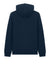 Stanley Stella SXU012 Mens Sounder Hooded Sweatshirt Hoodie w/ Pouch Pocket French Navy Blue Flat Back
