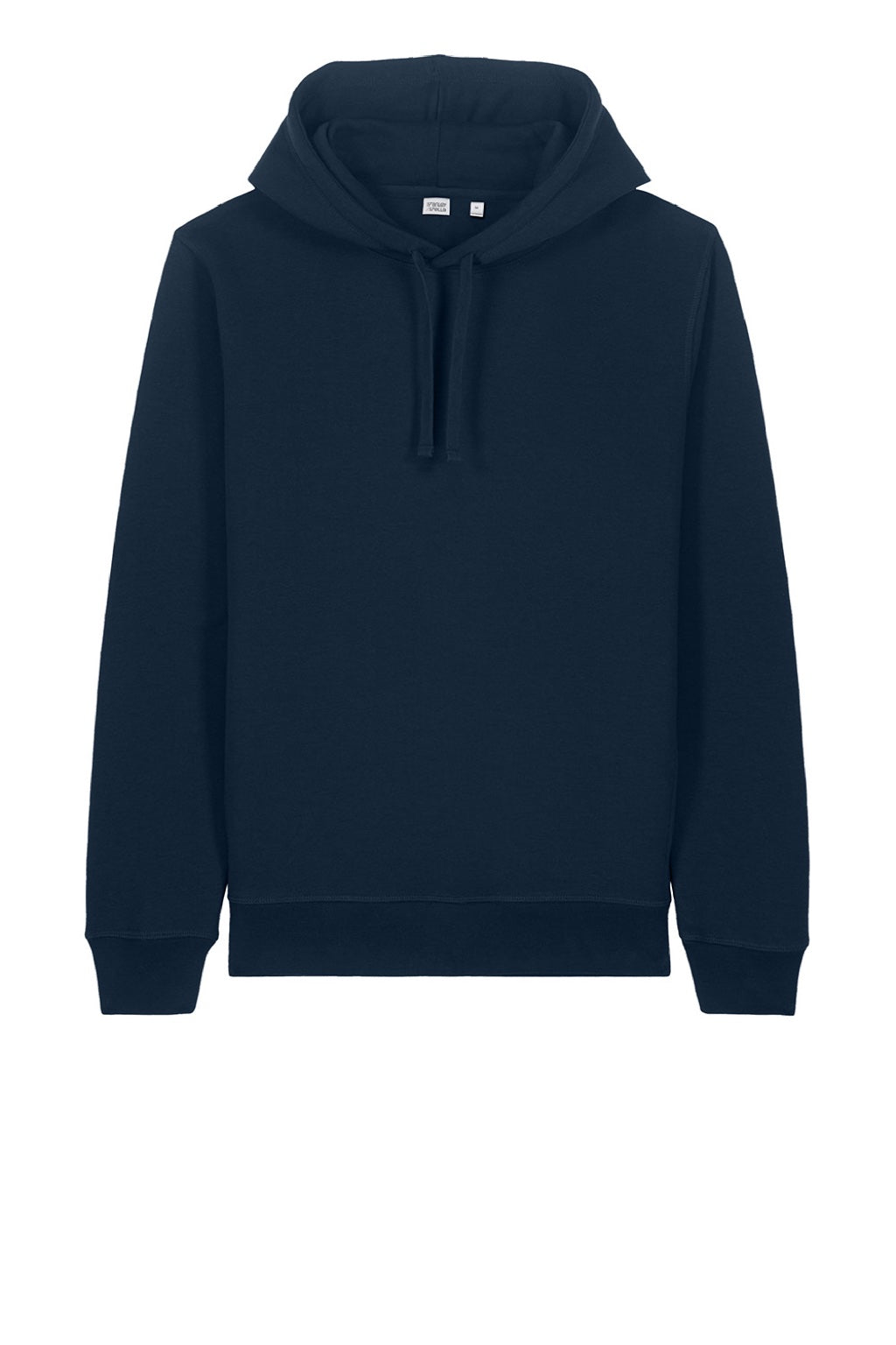 Stanley Stella SXU012 Mens Sounder Hooded Sweatshirt Hoodie w/ Pouch Pocket French Navy Blue Flat Front