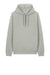 Stanley Stella SXU012 Mens Sounder Hooded Sweatshirt Hoodie w/ Pouch Pocket Heather Grey Flat Front