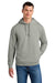 Stanley Stella SXU012 Mens Sounder Hooded Sweatshirt Hoodie w/ Pouch Pocket Heather Grey Model Front