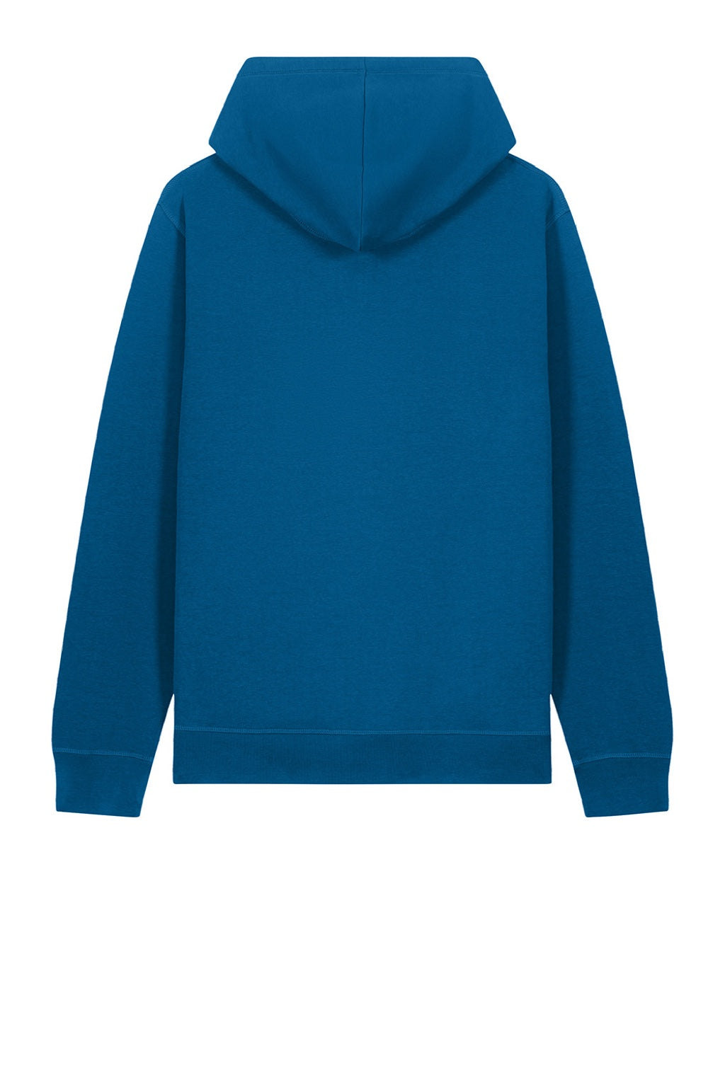 Stanley Stella SXU012 Mens Sounder Hooded Sweatshirt Hoodie w/ Pouch Pocket Royal Blue Flat Back