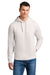 Stanley Stella SXU012 Mens Sounder Hooded Sweatshirt Hoodie w/ Pouch Pocket Vintage White Model Front