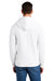 Stanley Stella SXU012 Mens Sounder Hooded Sweatshirt Hoodie w/ Pouch Pocket White Model Back